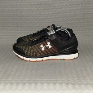 Under Armour Charged Europa 2 Black Yellow Mod Grey Sneakers